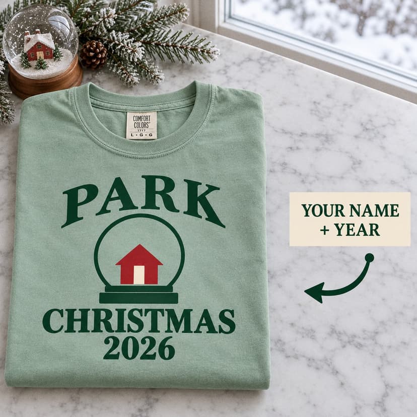 Personalized Christmas Family Reunion Tee, Custom Family Name and Year, Snow globe homecoming Gift